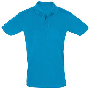 Koszulka polo męska Natural z krótki rękawem