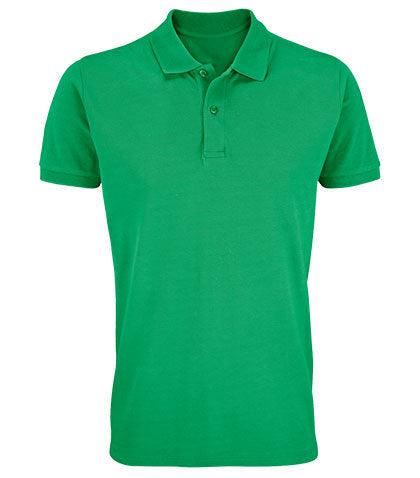 Koszulka polo męska Natural z krótki rękawem