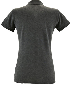 Koszulka polo damska Natural z krótki rękawem