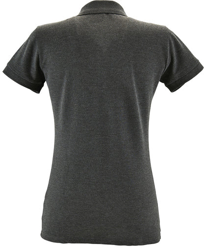 Koszulka polo damska Natural z krótki rękawem