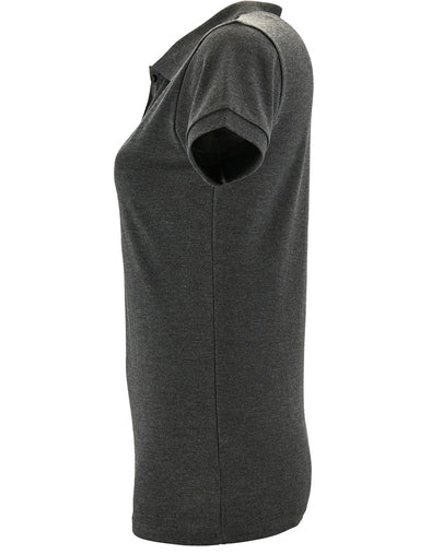 Koszulka polo damska Natural z krótki rękawem