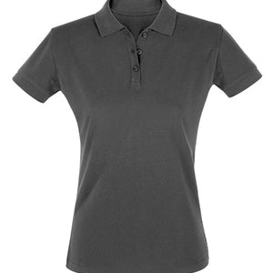 Koszulka polo damska Natural z krótki rękawem