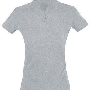 Koszulka polo damska Natural z krótki rękawem