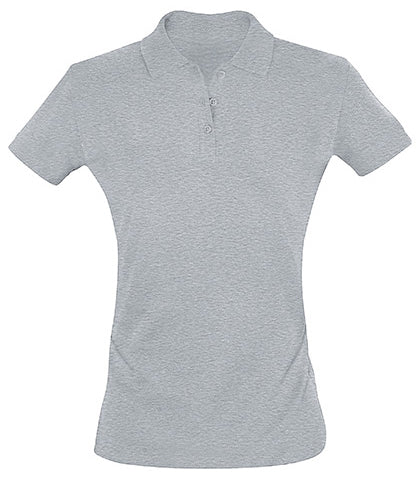 Koszulka polo damska Natural z krótki rękawem