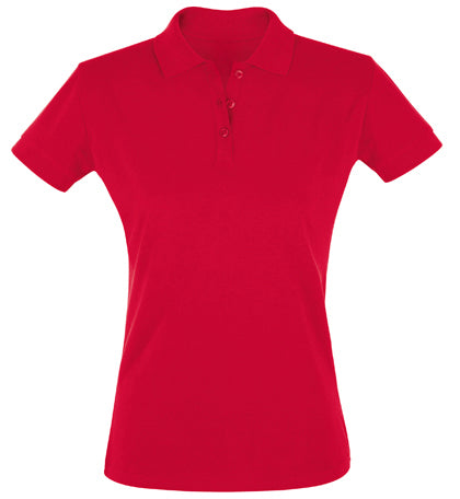 Koszulka polo damska Natural z krótki rękawem