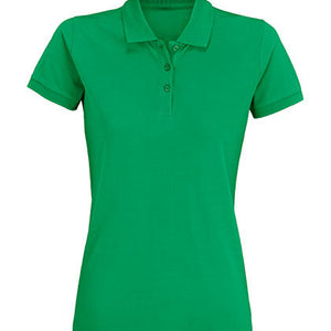 Koszulka polo damska Natural z krótki rękawem