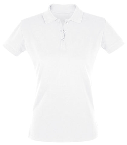 Koszulka polo damska Natural z krótki rękawem