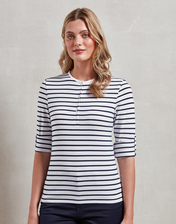 T-shirt z długim rękawem damski Roll