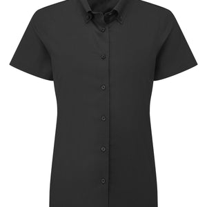 bluzka damska Oxford Premium z krótkim rękawem