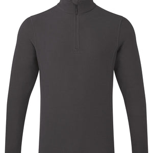 bluza polarowa unisex Basic z krótkim suwakiem