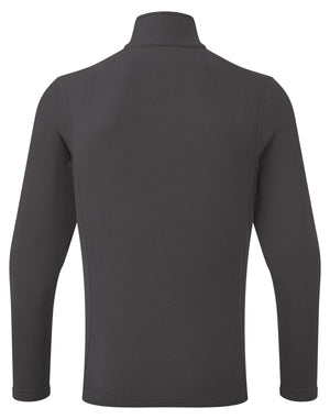 bluza polarowa unisex Basic z krótkim suwakiem