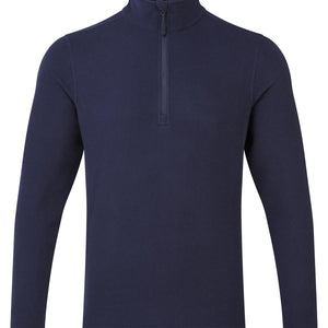 bluza polarowa unisex Basic z krótkim suwakiem