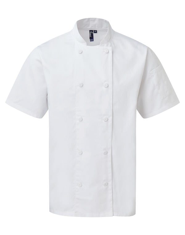bluza kucharska unisex Aire krótki rękaw