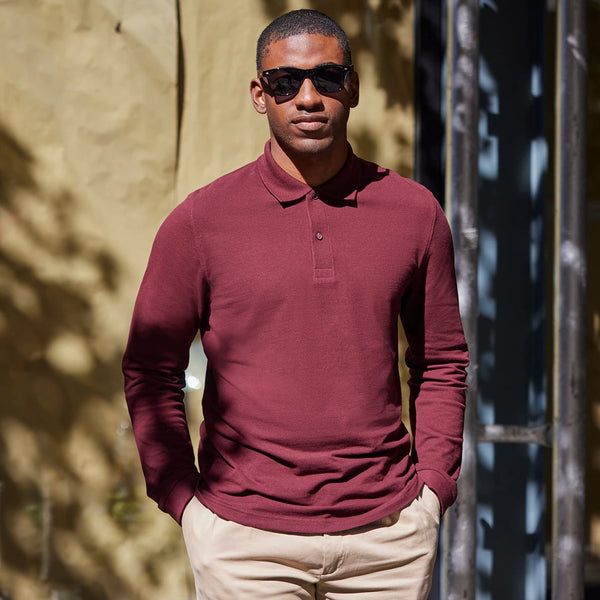 Koszulka polo męska Koton z długim rękawem