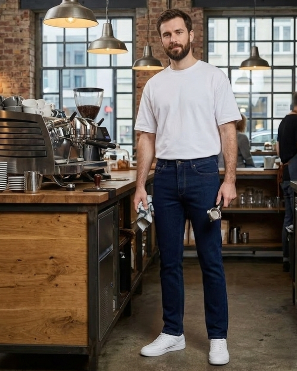 spodnie męskie Denim Flex