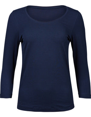 t-shirt damski z rękawem 3/4 Piano