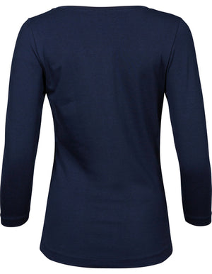t-shirt damski z rękawem 3/4 Piano