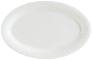 Platte oval Marlena; 22x14 cm (DxS); biały; owalny; 6 sztuka / opakowanie