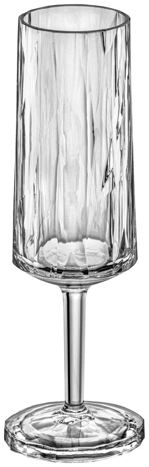 Sektglas Flute Club No. 14 Superglas; 180ml, 6.6x20.2 cm (ØxW); transparentny; 0.1 l Füllstrich, 70 sztuka / opakowanie