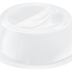 pokrywa do talerza; 27.5x8 cm (ØxW); transparentny