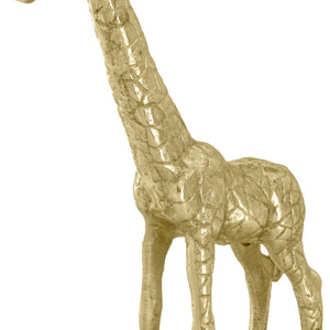 Dekofigur Giraffe; 19x28x6 cm (SxWxG); złoto