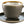 filiżanka do kawy Glaze; 200ml, 8.9x6.5 cm (ØxW); szary; 6 sztuka / opakowanie