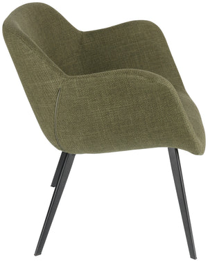 Loungesessel Limea; 78x62x72 cm (SxGxW); siedzisko oliwka