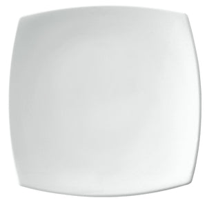 talerz płaski Bali; 26.5x26.5x1.8 cm (DxSxW); biały; kwadrat; 6 sztuka / opakowanie