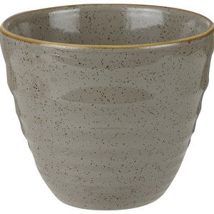 Ripple Chip Mug Stonecast Peppercorn; 280ml, 9.5x8.3 cm (ØxW); szary/brązowy; okrągły; 12 sztuka / opakowanie