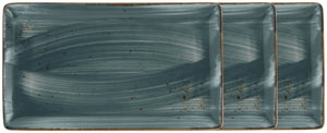 półmisek Nebro; 33.5x19x2.1 cm (DxSxW); niebieski; 3 sztuka / opakowanie