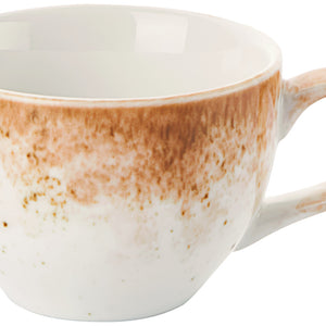 filiżanka do espresso Purior; 100ml, 6.5x4.5 cm (ØxW); biały/brązowy; okrągły; 6 sztuka / opakowanie