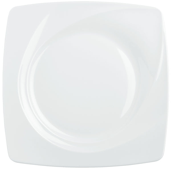 talerz płaski Vilano; 23x23 cm (DxS); biały; kwadrat; 6 sztuka / opakowanie