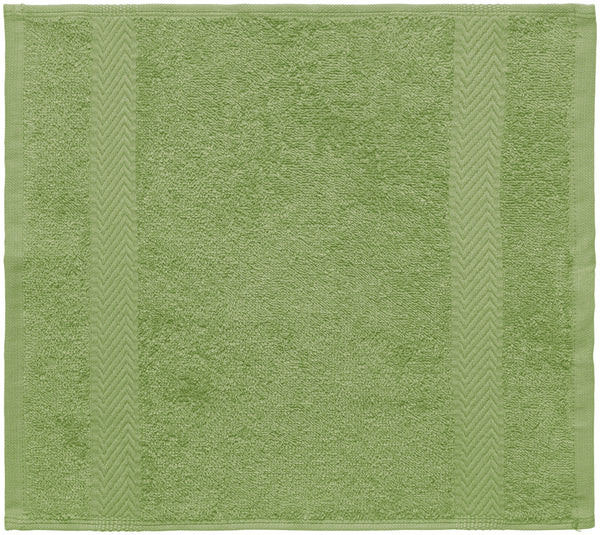 mały ręcznik Bermuda; 30x30 cm (SxD); kiwi; 5 sztuka / opakowanie