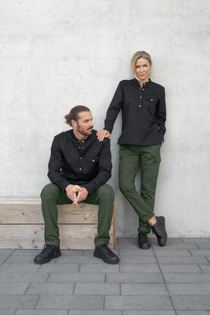 Herrenkochhose Cargo Ripstop; Kleidergröße 46; -