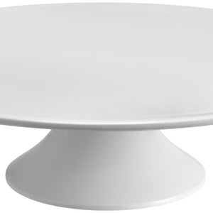 patera Gavia; 32.5x9 cm (ØxW); biały; okrągły