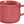 Kaffee-Obertasse Alegria; 250ml, 8.3x7.3 cm (ØxW); jasny czerwony; okrągły; 6 sztuka / opakowanie