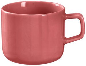 Kaffee-Obertasse Alegria; 250ml, 8.3x7.3 cm (ØxW); jasny czerwony; okrągły; 6 sztuka / opakowanie