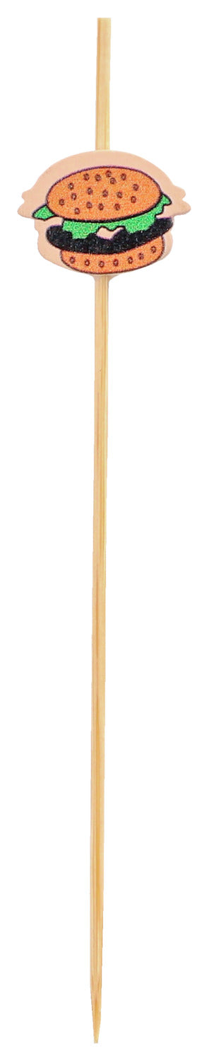 Fingerfood - Picker Burger; 12 cm (D); naturalny; 800 sztuka / opakowanie