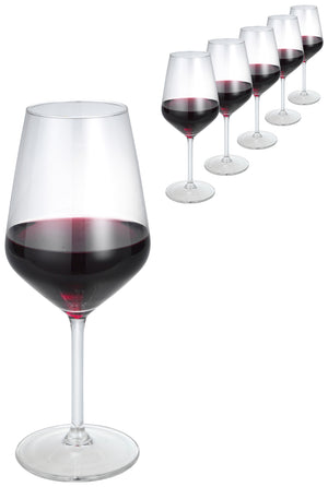kieliszek do wina białego Carré bez znacznika pojemności; 380ml, 6.5x21.7 cm (ØxW); transparentny; 6 sztuka / opakowanie
