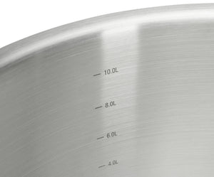 Bratentopf Prim Appety; 32 cm (Ø); srebro