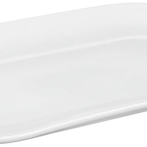 półmisek porcelanowy Tila; 31x22x2.5 cm (DxSxW); biały; prostokątny; 4 sztuka / opakowanie