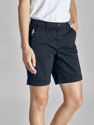 szorty damskie Chino; Kleidergröße 48; granat