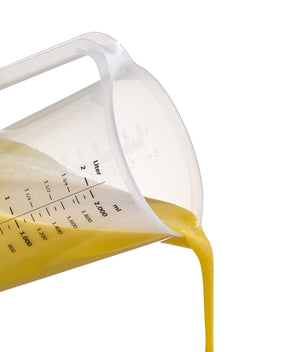  15.5x20.5 cm (ØxW); transparentny; okrągły