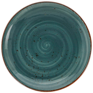 talerz płaski Nebro; 25 cm (Ø); niebieski; okrągły; 6 sztuka / opakowanie