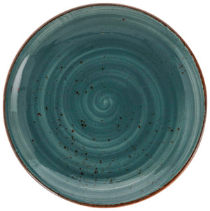 talerz płaski Nebro; 25 cm (Ø); niebieski; okrągły; 6 sztuka / opakowanie