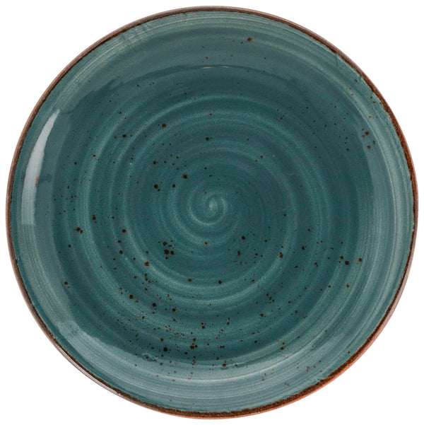 talerz płaski Nebro; 25 cm (Ø); niebieski; okrągły; 6 sztuka / opakowanie