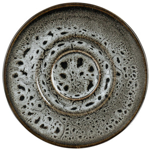 spodek do filiżanki do espresso Nano; 12.4 cm (Ø); czarny; okrągły; 6 sztuka / opakowanie