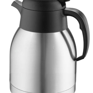 termos Rita; 1000ml, 14.1x18 cm (ØxW); srebro; okrągły