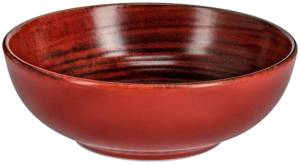 miska Etana; 280ml, 13x4.5 cm (ØxW); czerwony; okrągły; 6 sztuka / opakowanie