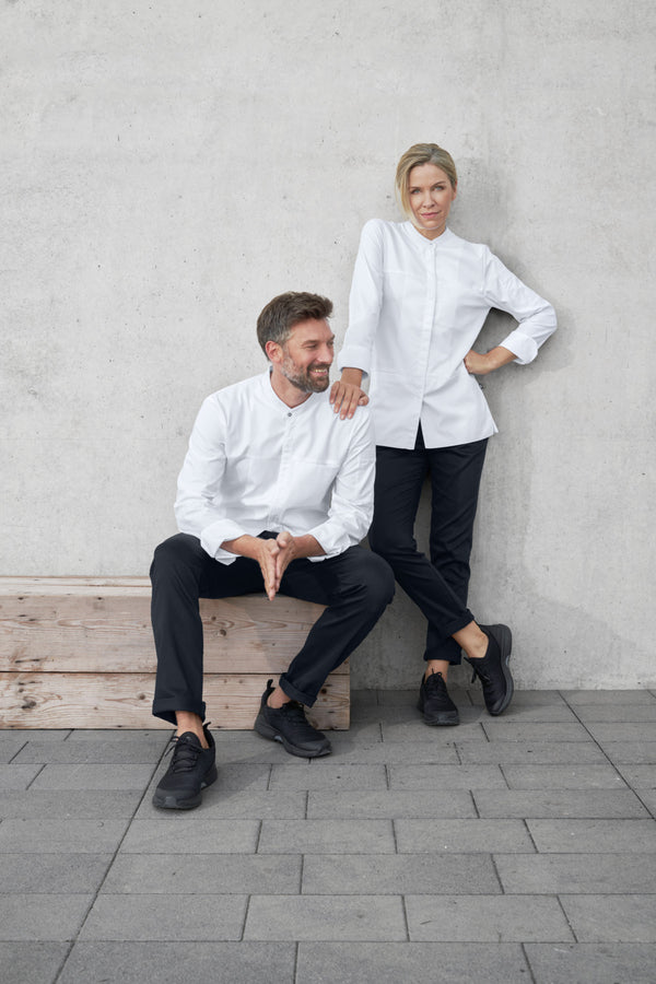 Damenkochjacke Raphael; Kleidergröße 42; biały